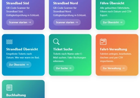 Bootsverleih, Fähren & Rundfahrten digital buchen – ein Ticket-System für alles, ganz ohne Extra-Hardware